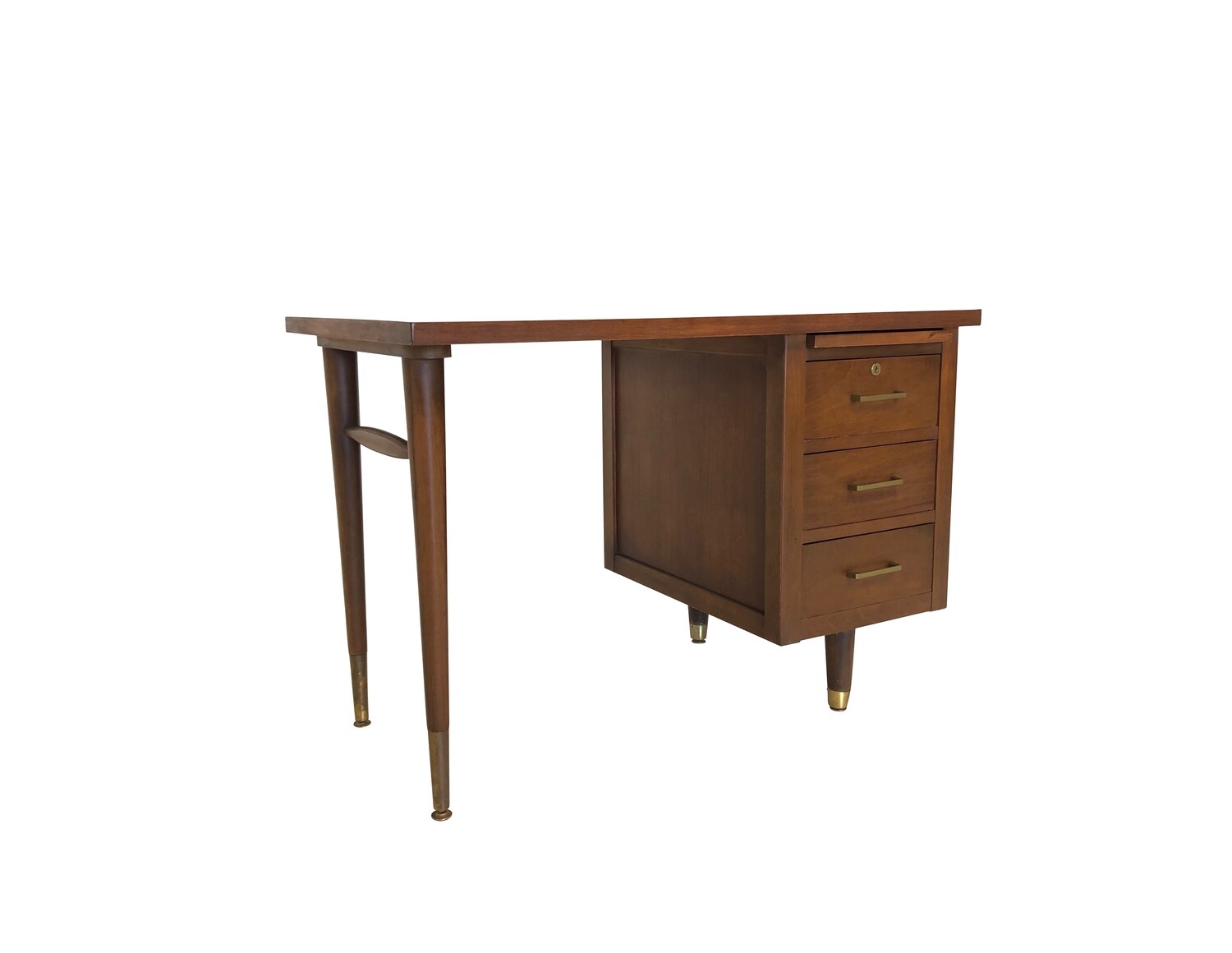 Mid Century Modern Desk By Indiana Desk Company