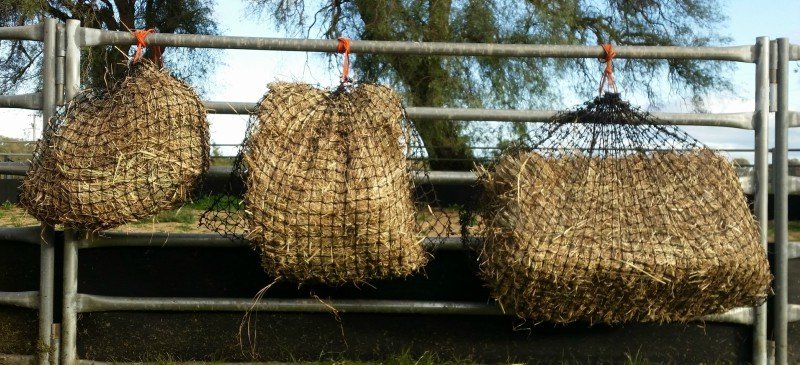 Small, Medium and Large GutzBusta Hay Net