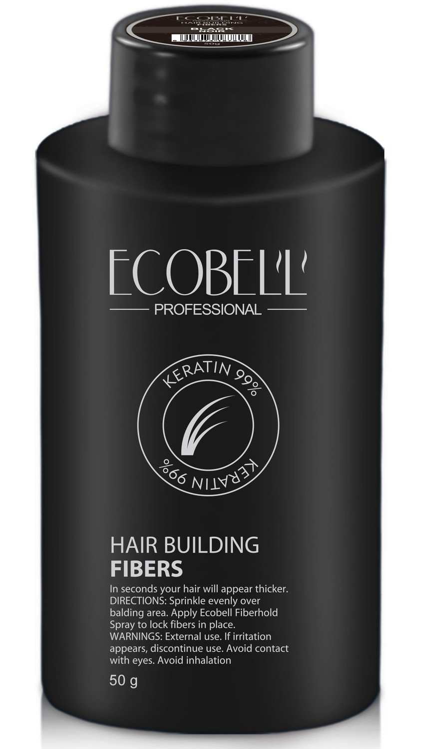 Ecobell 99 Keratin Hair Building Fibers 50G