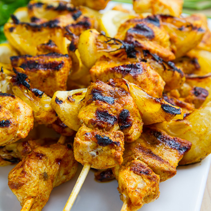 Chicken Kebabs Skewer 00105