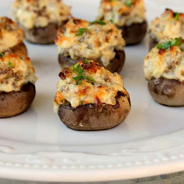 Herbs & Cheese Stuffed
Mushrooms 00099