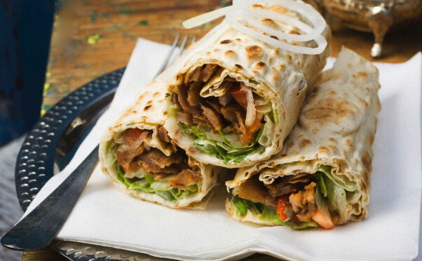 Musaique (Chicken + Falafel) Lavash Wrap Musaique (Chicken + Falafel) Lavash Wrap