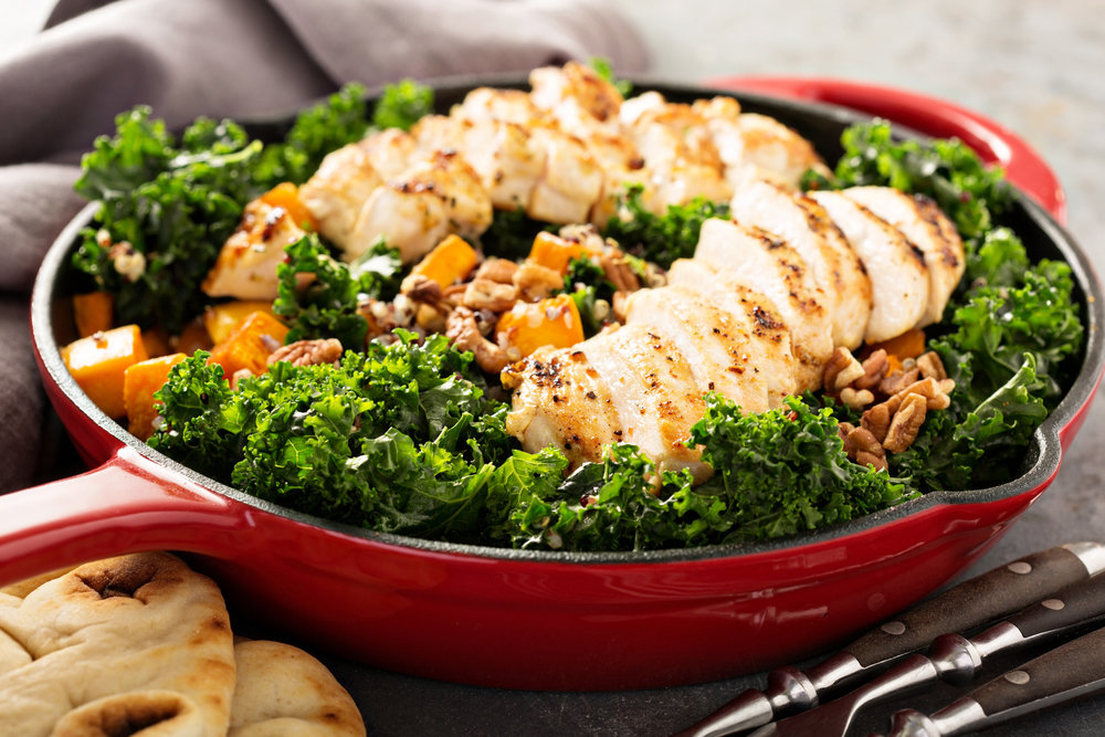 Kale Salad With Chicken 1211