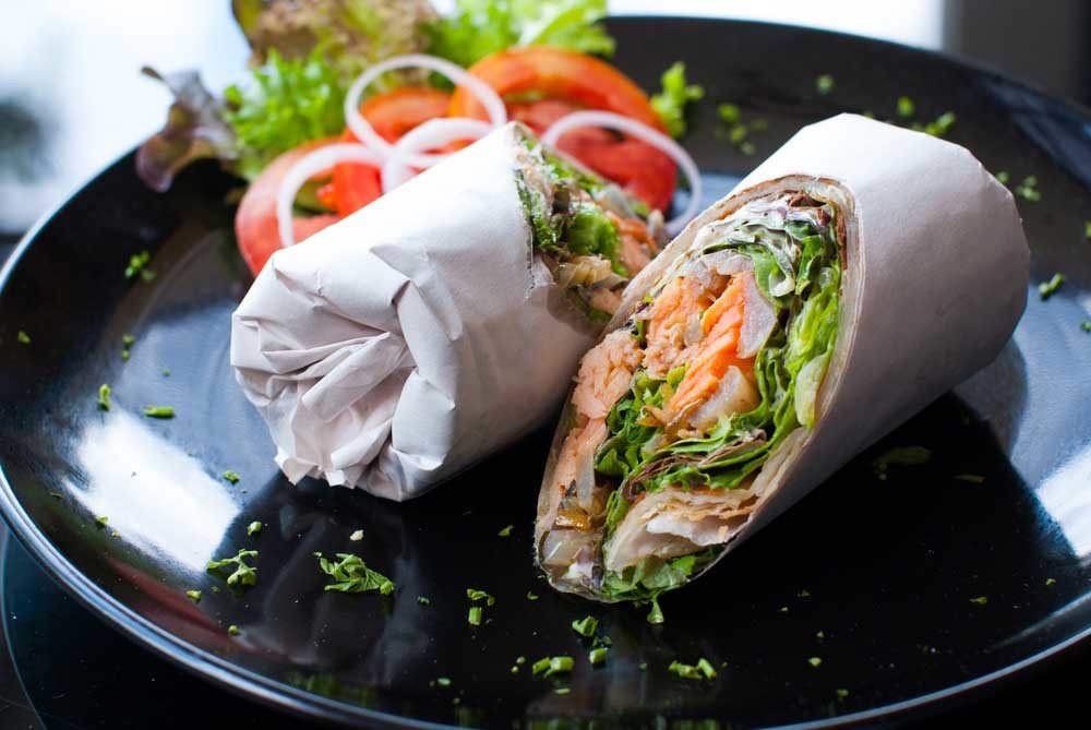 Smoked Salmon Wrap 1831