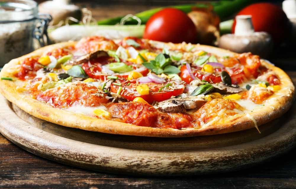 Vegetarian Pizza Vegetarian Pizza
