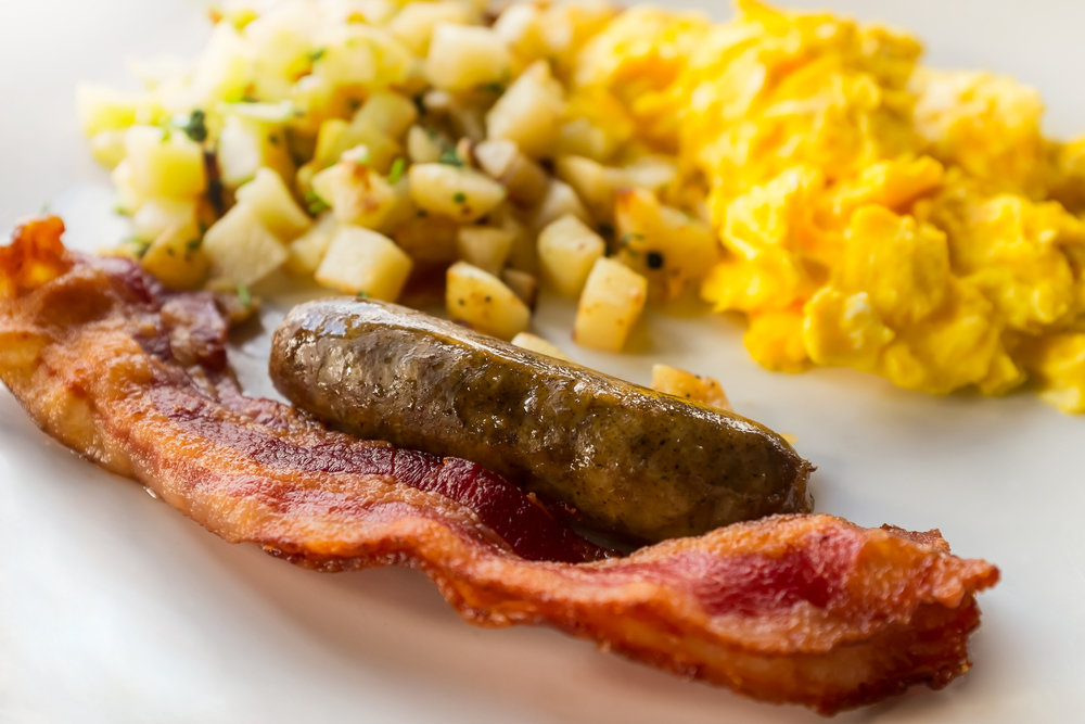 Scrambled Eggs, Potatoes & Meats Scrambled Eggs, Potatoes & Meats