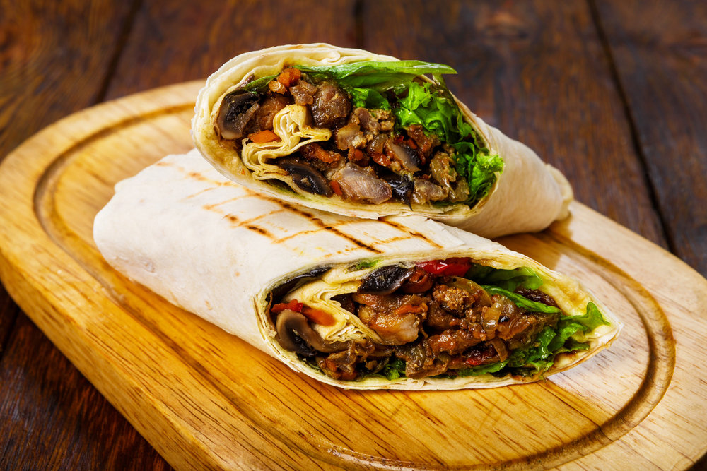 Roasted Veggie Wrap 1671