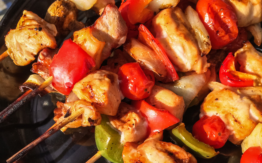 Chicken Brochettes Chicken Brochettes