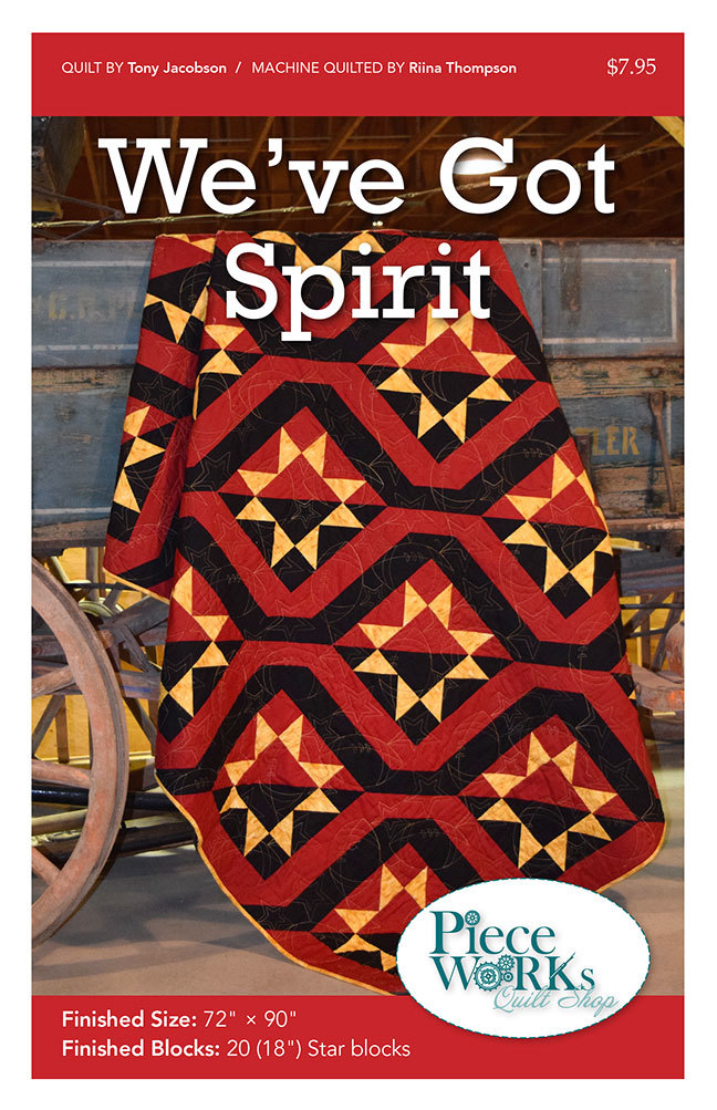 "We've Got Spirit" Quilt Pattern PDF We've Got Spirit