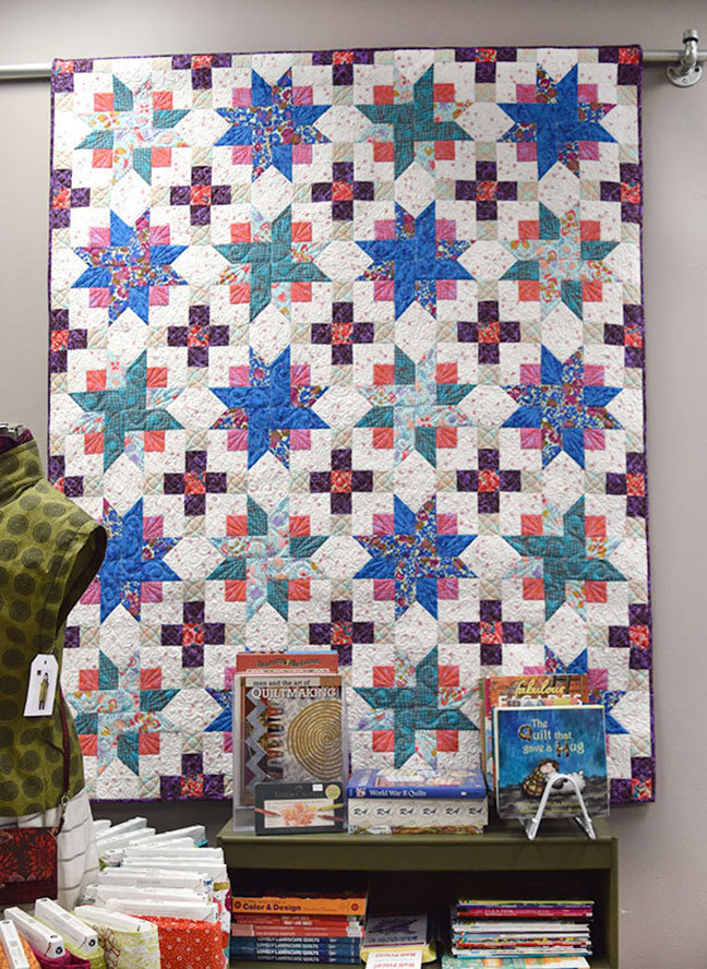 "Tricolor Stars" Quilt Pattern PDF