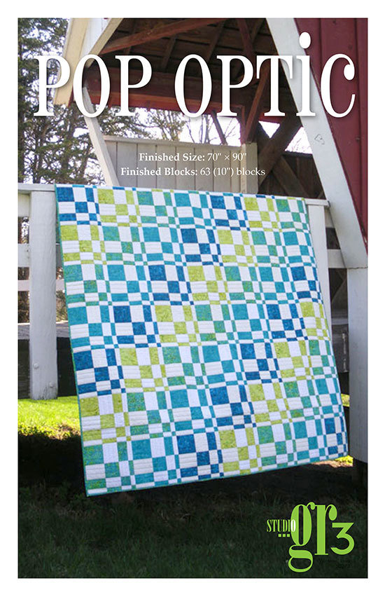 "Pop Optic" Quilt Pattern PDF Pop Optic