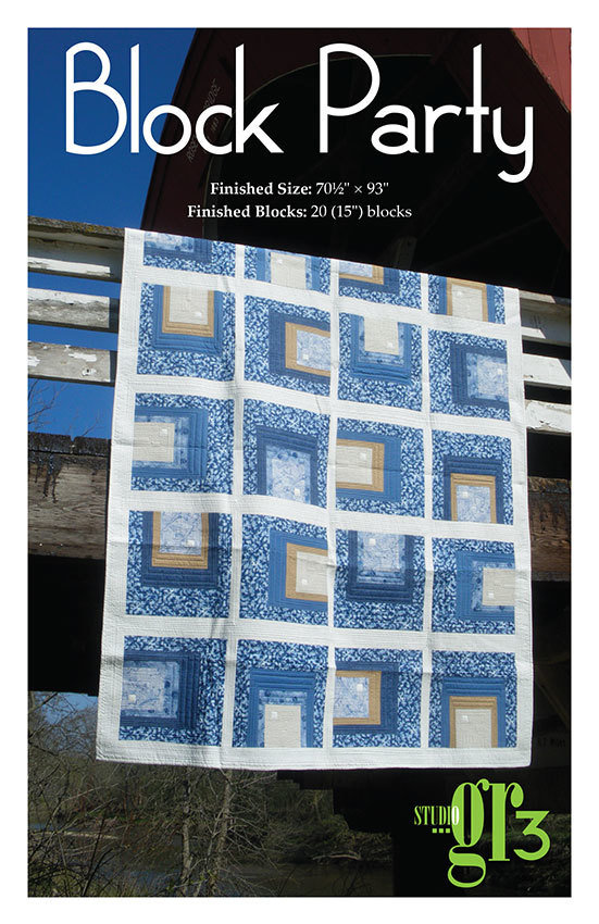 "Block Party" Quilt Pattern PDF Block Party