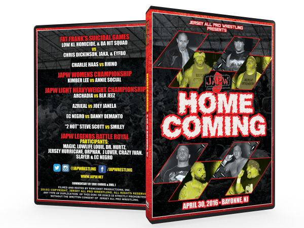 JAPW Homecoming (4/30/16 Bayonne, NJ) JAPW Homecoming (4/30/16 Bayonne, NJ)