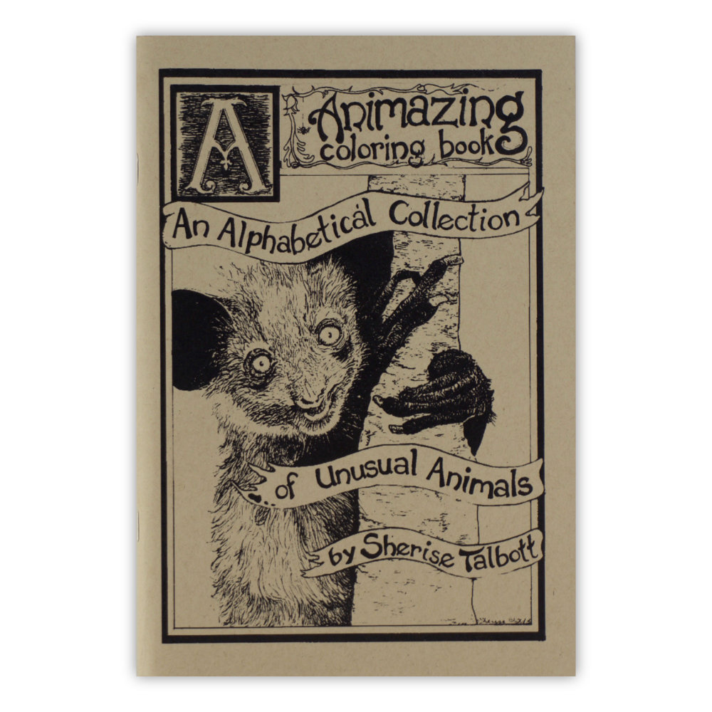 Animazing Coloring Book: An Alphabetical Collection of Unusual Animals by Sherise Talbott 00038