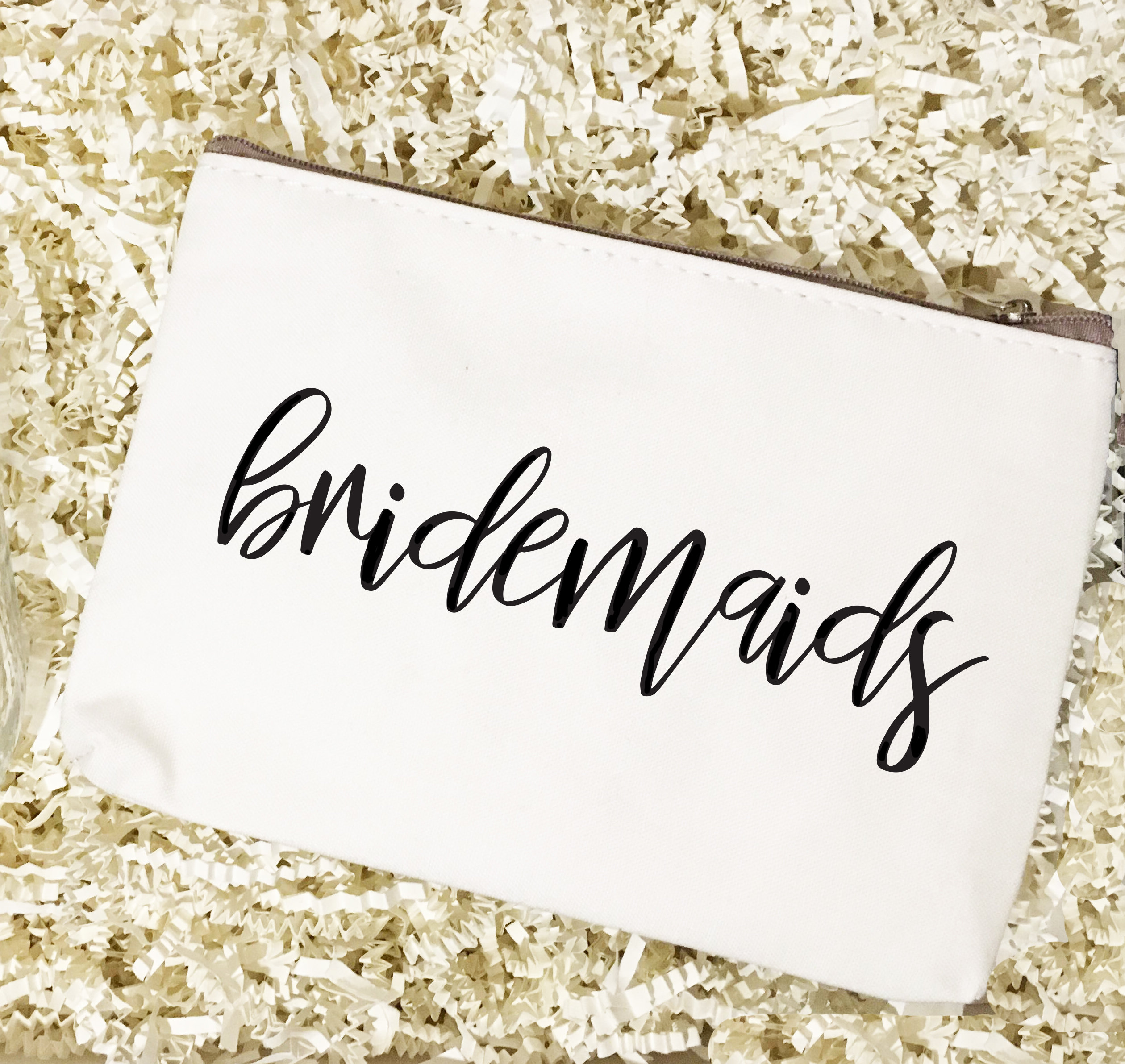 Bridal Party Titles | Make Up Bag