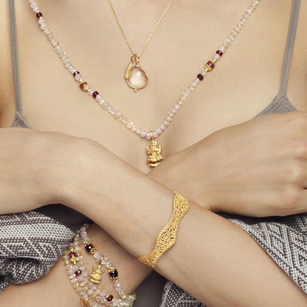 Lakshmi Mala • Gold Vermeil 00008