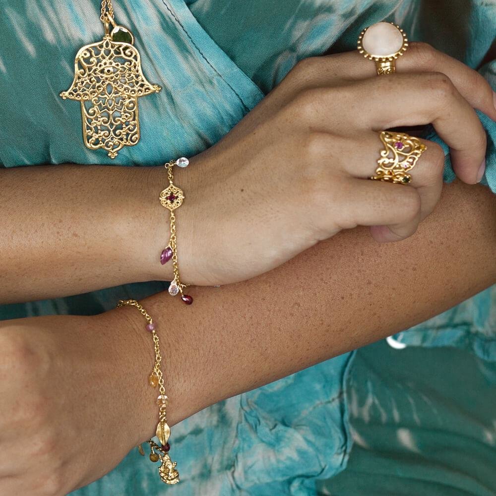 Sacred Heart Bracelet • Gold Vermeil 00017