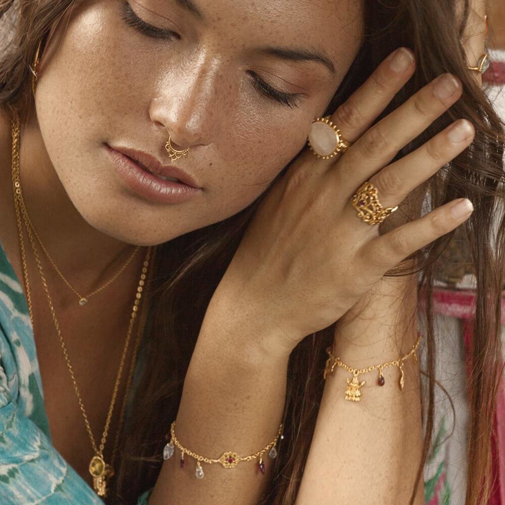 Wise Wild & Free Ring • Moonstone