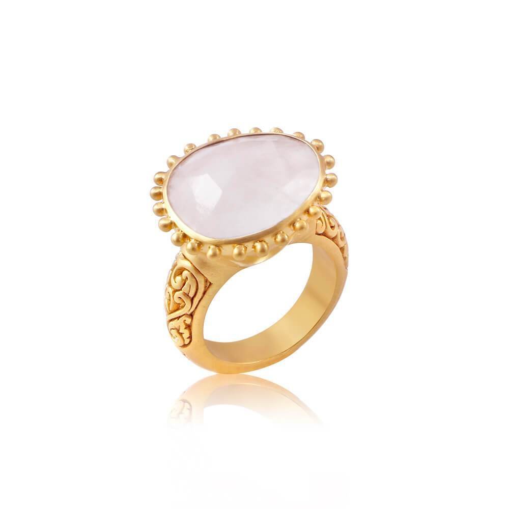 Wise Wild & Free Ring • Moonstone 00025