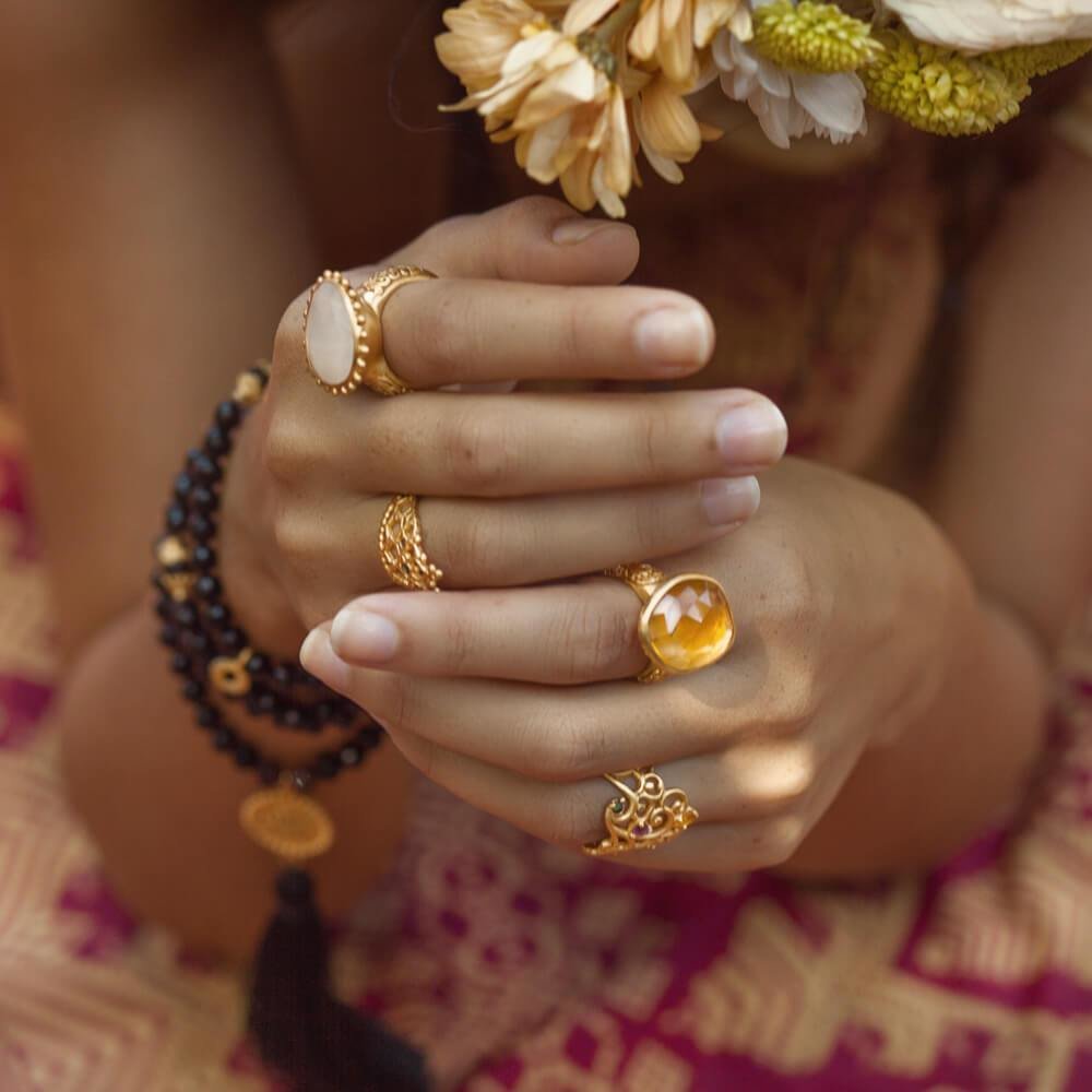 Truth of my Soul Ring • Citrine 00026