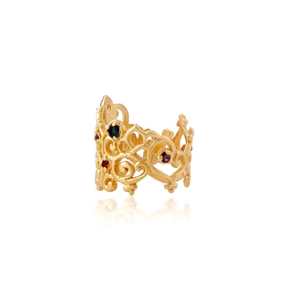 Follow Your Bliss Ring • Gold Vermeil