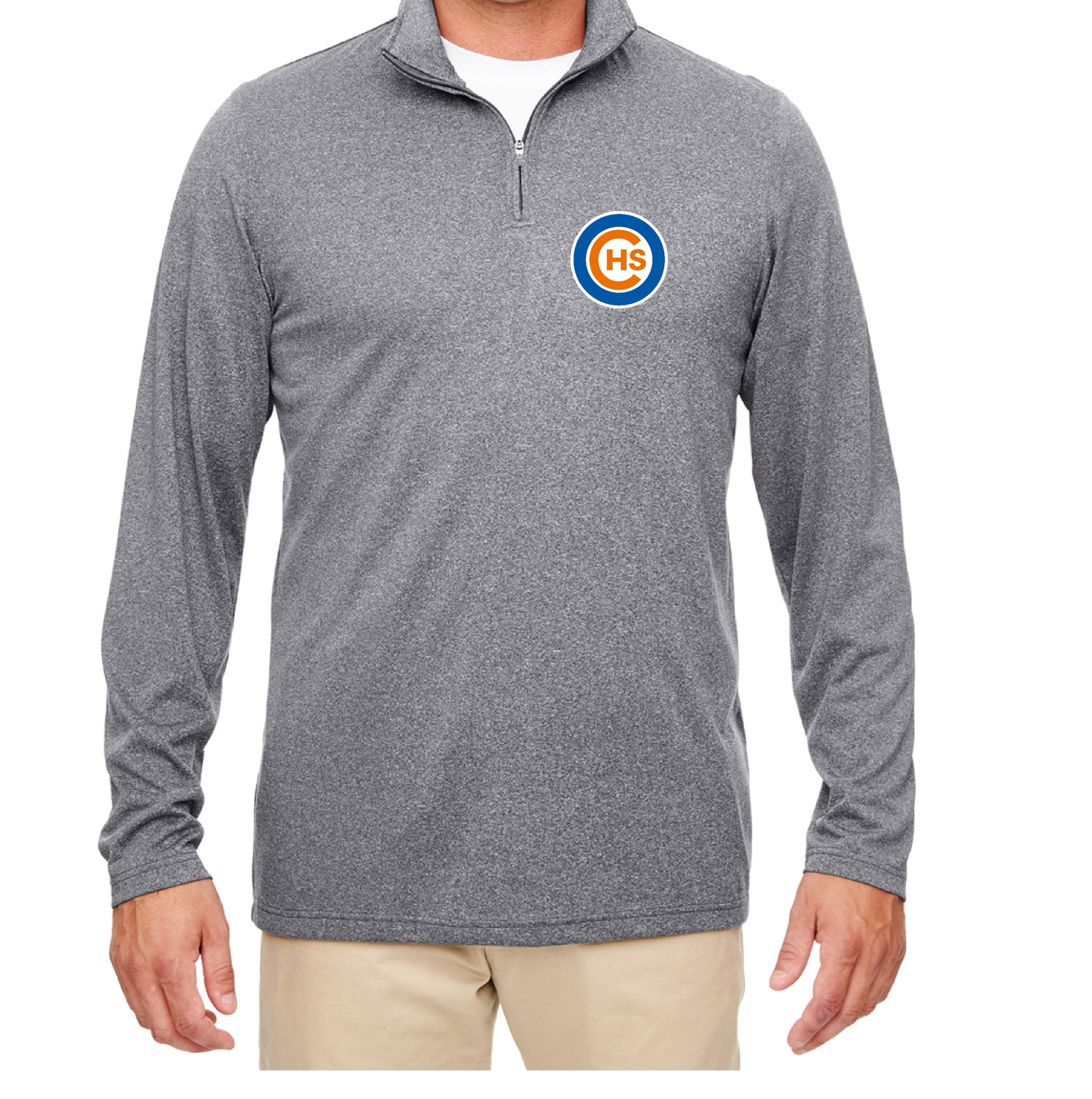 Dry fit 3/4 zip pullover