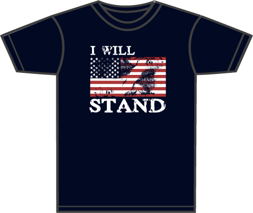 I Will Stand T-Shirt 2018-1