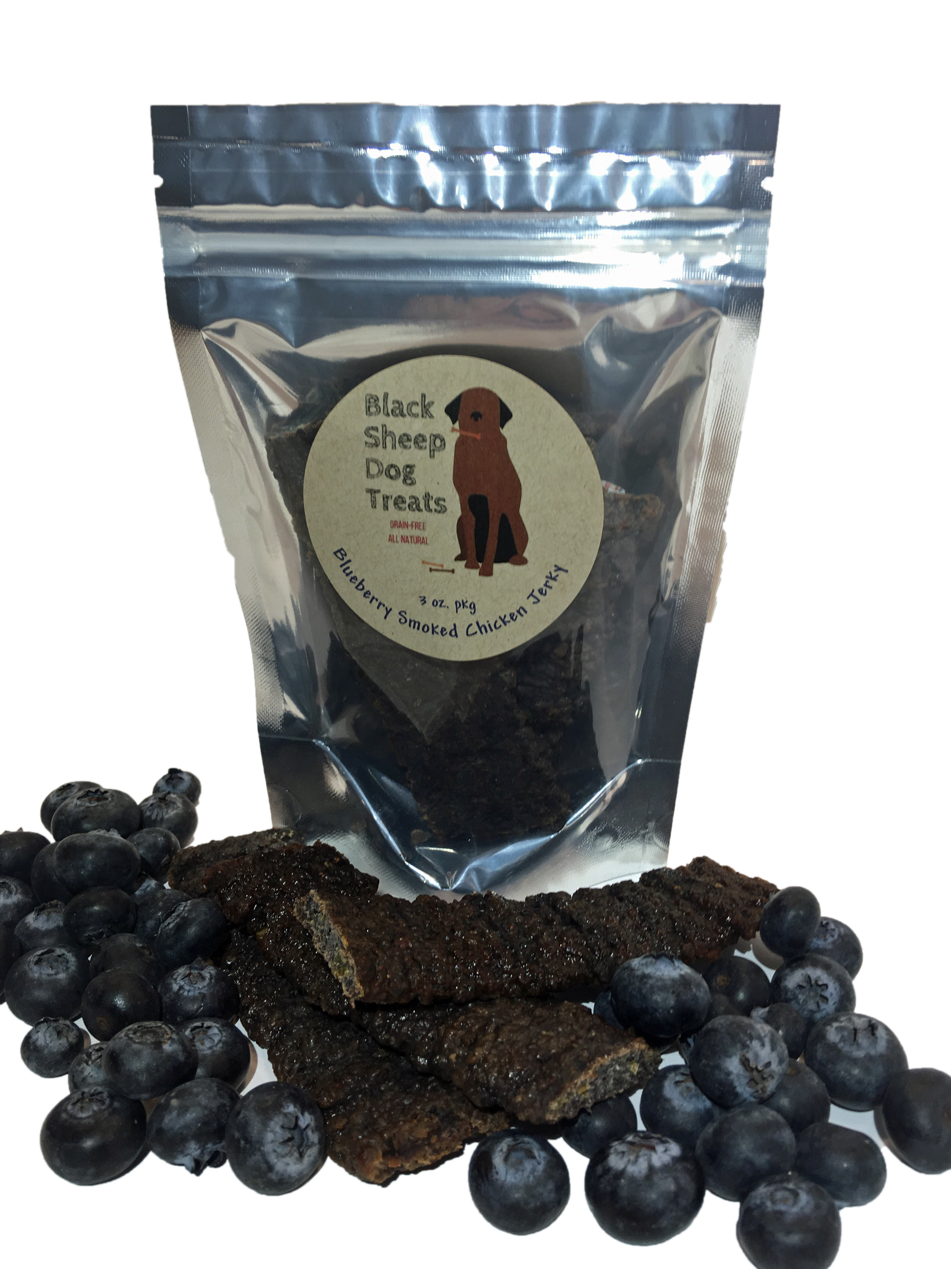 Blueberry Smoked Chicken Jerky 00006