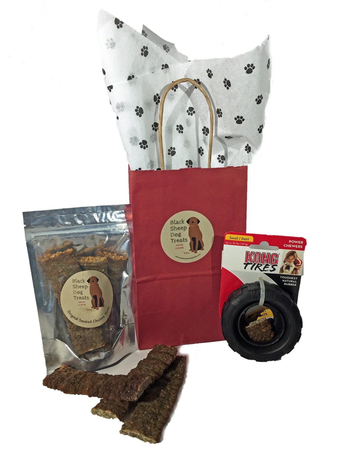 Jerky and KONG TRAXX Toy Gift Set Jerky and KONG TRAXX Toy Gift Set