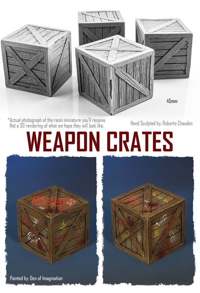 Weapon Crates (Set of 4) NXHZD007