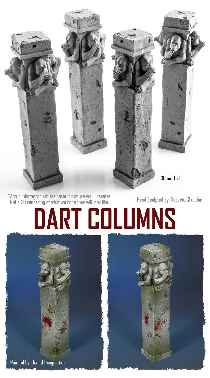 Dart Columns (Set of 4) NXHZD003