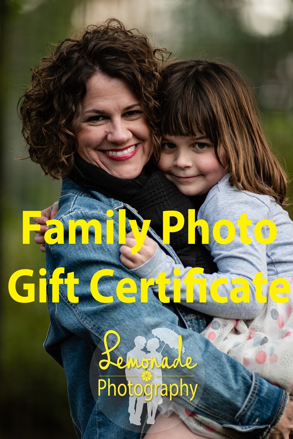 2019 Family Photo Gift Certificate 2019 Family Photo Gift Certificate