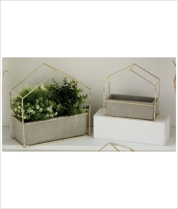 Maison pour plantes "Botanico" set de 2