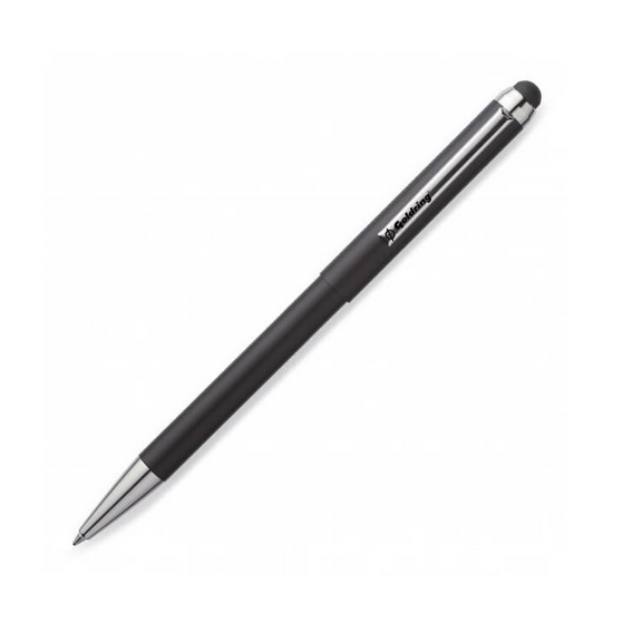 PENNA TIMBRO GOLDRING BLACK - TESTO 2 RIGHE GOLD02