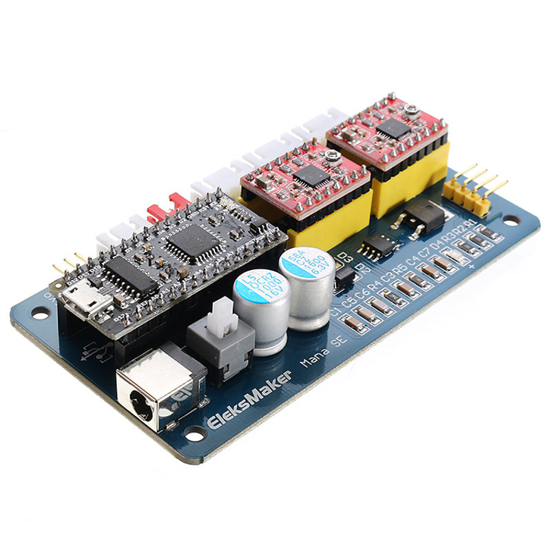 ManaSE 2 Axis Stepper Motor Driver Controller Board For EleksMaker Engraver