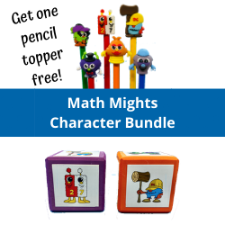 Math Mights Character Bundle Math Mights Character Bundle