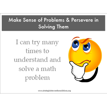 Kid-Friendly 8 Mathematical Practice Posters Kid-Friendly 8 Mathematical Practice Posters