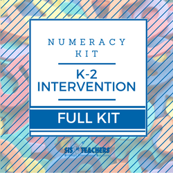 K-2 Intervention Numeracy Kit - FULL K-2 Intervention Numeracy Kit - FULL