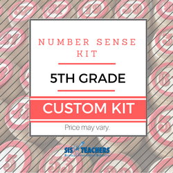 5th Grade Number Sense Kit - Custom 5th Grade Number Sense Kit - Custom