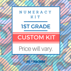 1st Grade Numeracy Kit - Custom NUMKIT-1-C