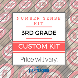 3rd Grade Number Sense Kit - Custom NUMSEN-3-C