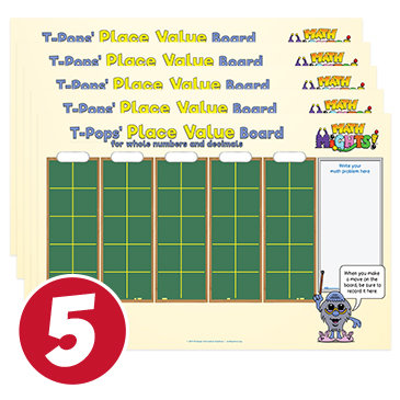 T-Pops' Place Value Mats T-Pops' Place Value Mats