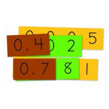 Place Value Decimal Strips (Student Size) 550297