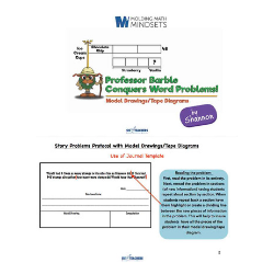 Professor Barble Conquers Word Problems: Model Drawing Protocol Booklet Professor Barble Conquers Word Problems: Model Drawing Protocol Booklet