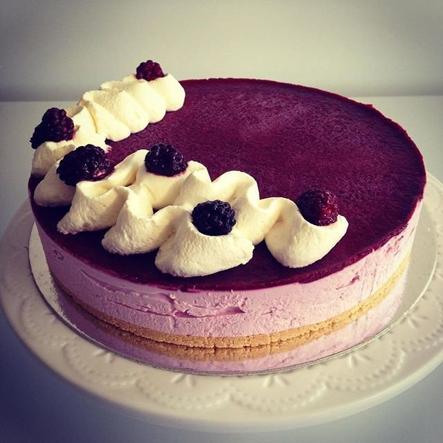 Boysenberry Cheesecake