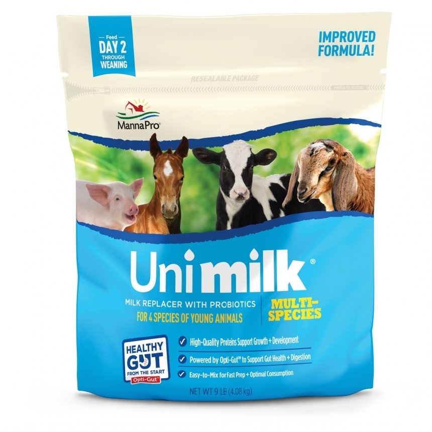 Manna Pro Unimilk Multi-species Milk Replacer With Probiotics 3.5lb 9454030