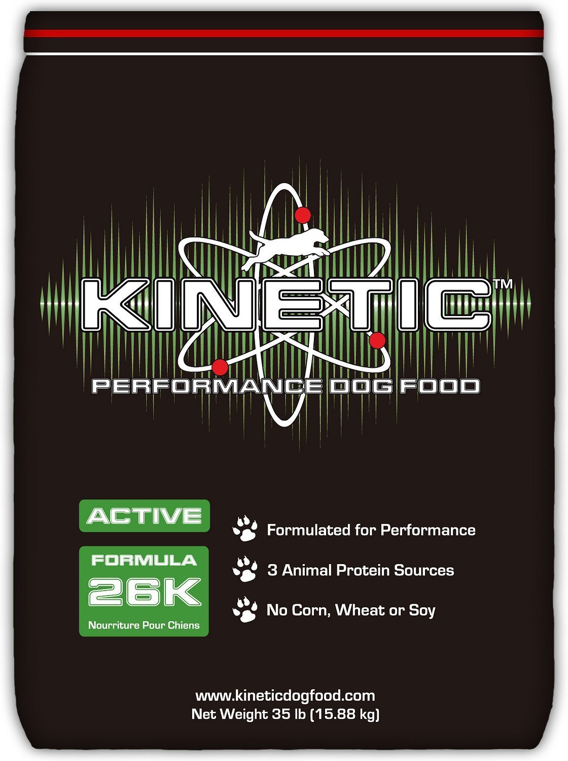 Hubbard Kinetic Active 26K Performance Dog Food Cube 35lb 43899