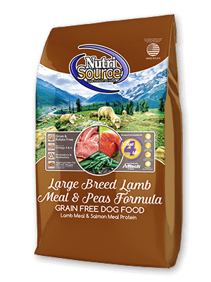 Nutri Source Grain Free Lamb Large Breed 30lb 009-852-03