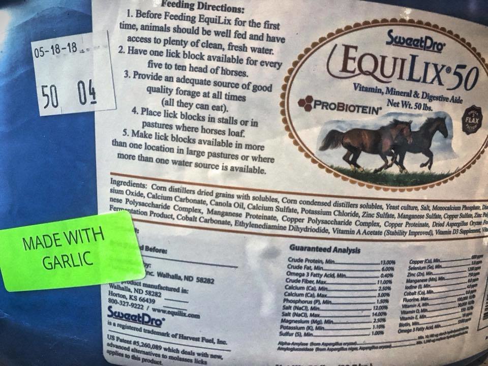 Equilix 50lb Tub garlic Garlic 50