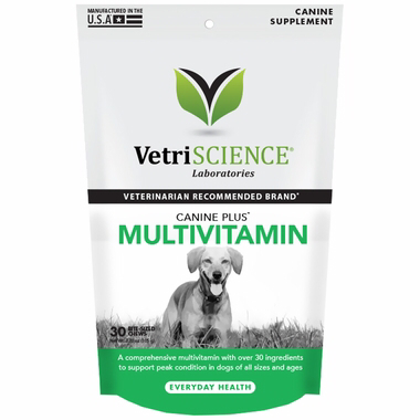 Vetri-Science Canine Plus Multivitamin, витамины в лакомстве, уп.30 шт 0167 E2.5